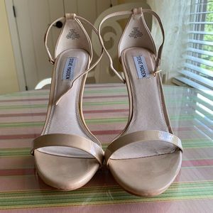 Nine West Nude Strappy Heels